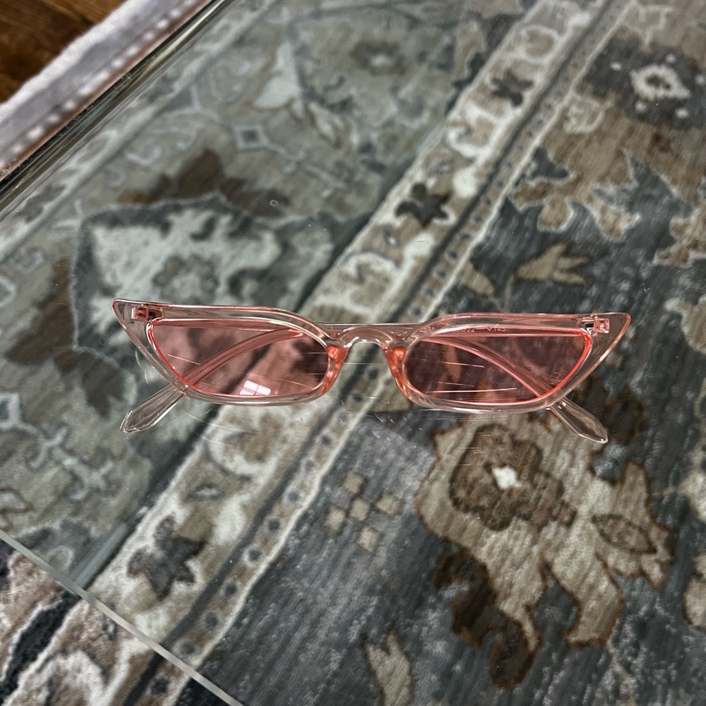 Pink Tinted Glasses